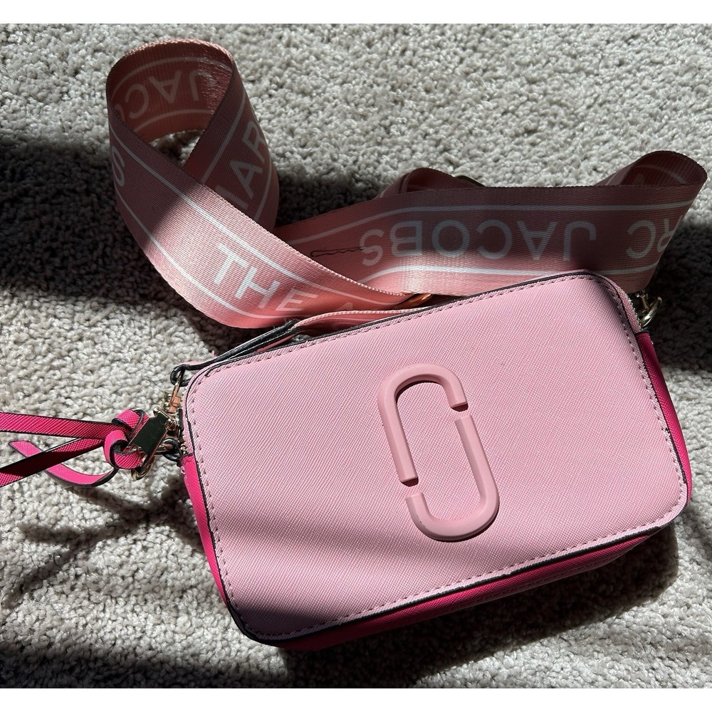 MARC JACOBS Snapshot Camera Bag 961 Pink Multi Shoulder Women's fashion Goods